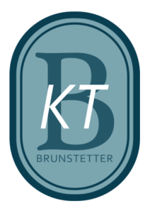 KT Brunstetter logo, color, small